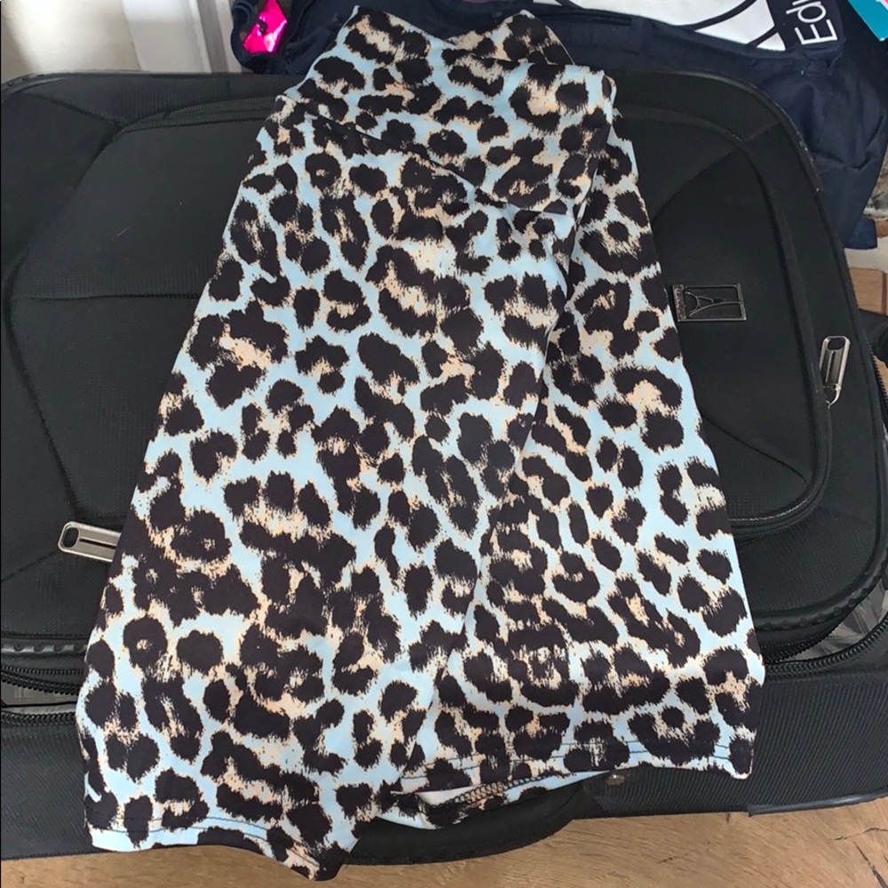 cheetah biker shorts